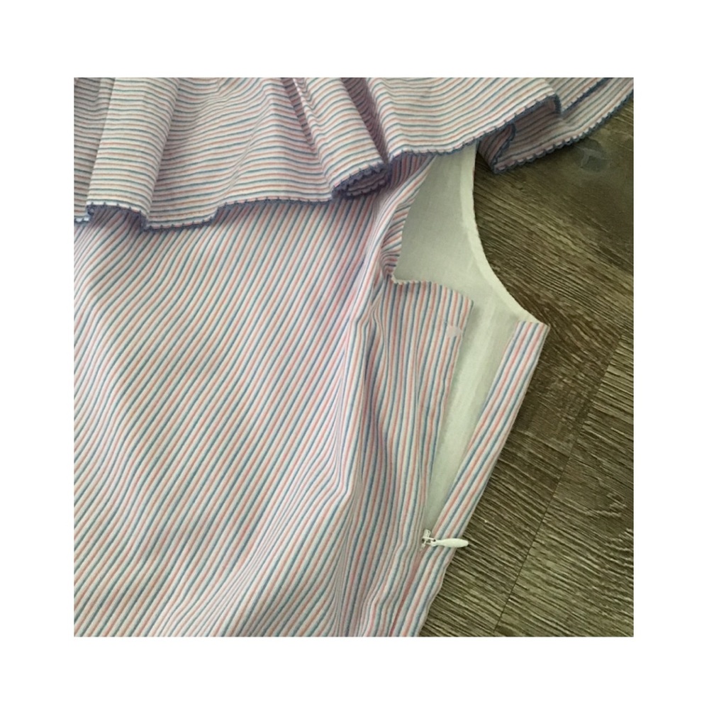 Parker Stripe One- Shoulder Dress - Picture 4 of 8